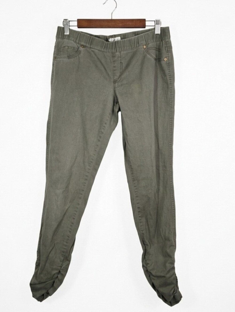 Maurices green skinny bottoms